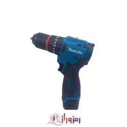 دریل شارژی 24 ولت براشلس ماکیتا سه نظام فلزی مدل Makita 24V brushless cordless drill with three metal systems